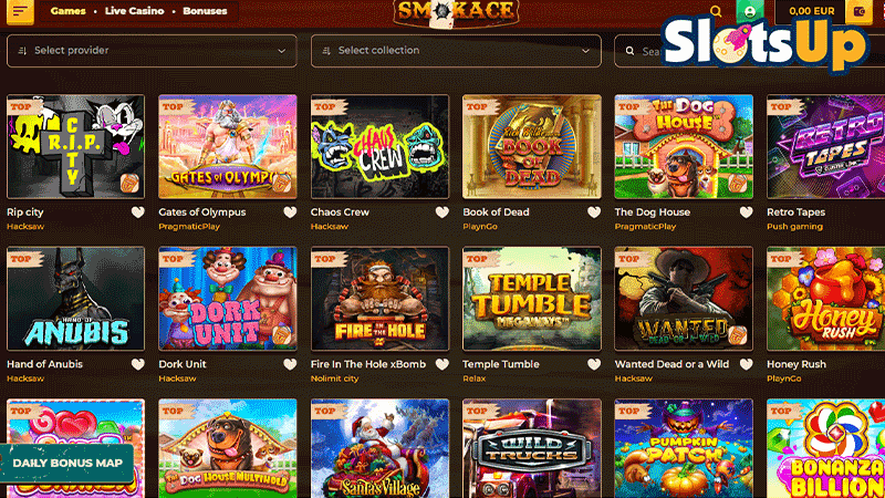 smokace Casino Games