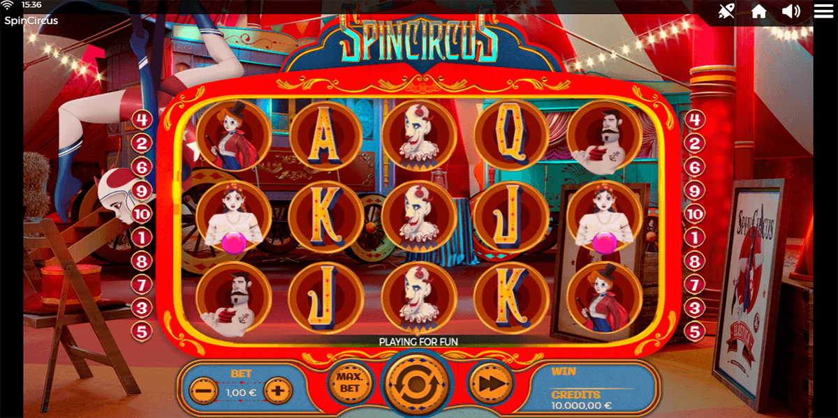 Spincircus Spinmatic Casino Slots 