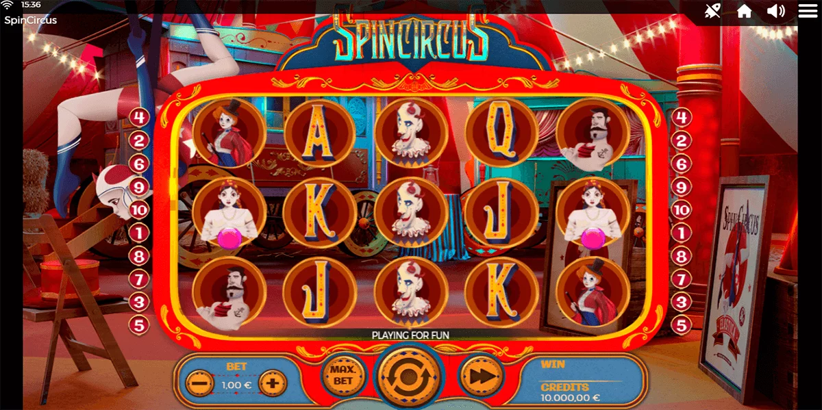 Spincircus Slot logo Spincircus Spinmatic Casino Slots