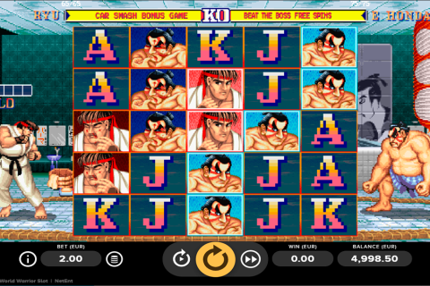 Street Fighter 2 The World Warrior Netent 