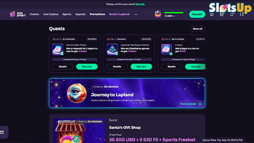 WinSpirit Casino Tournaments