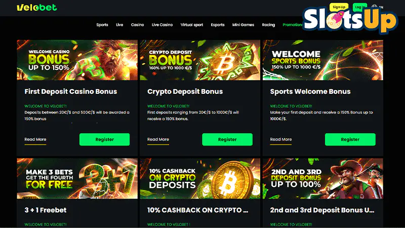 velobet Casino Promotions