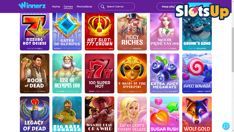 Winnerz Casino Slots Colleciton